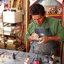 Retablos from Peru