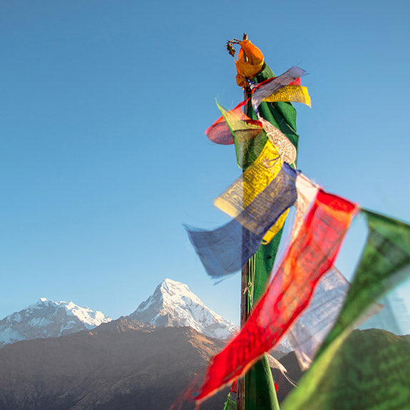 Tibetan Prayer Flags: Colour and Positive Energy