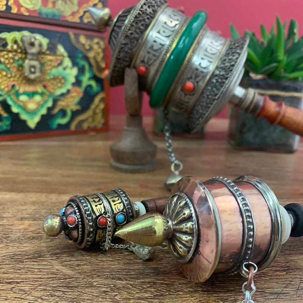 Buddhist Prayer Wheels