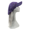 Striped Cap Headband-Hats-Siesta Crafts