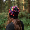 Rainbow Honeycomb Hat