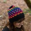 Rainbow Honeycomb Hat