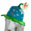 Flower Felt Hat-Hats-Siesta Crafts