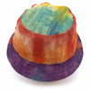 Tie Dye Hessian Hat-Hats-Siesta Crafts