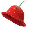 Strawberry Felt Hat