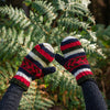 Mixed Knitted Mittens