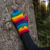 Rainbow Flap Gloves