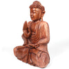 Larger Handcarved Sitting Buddha