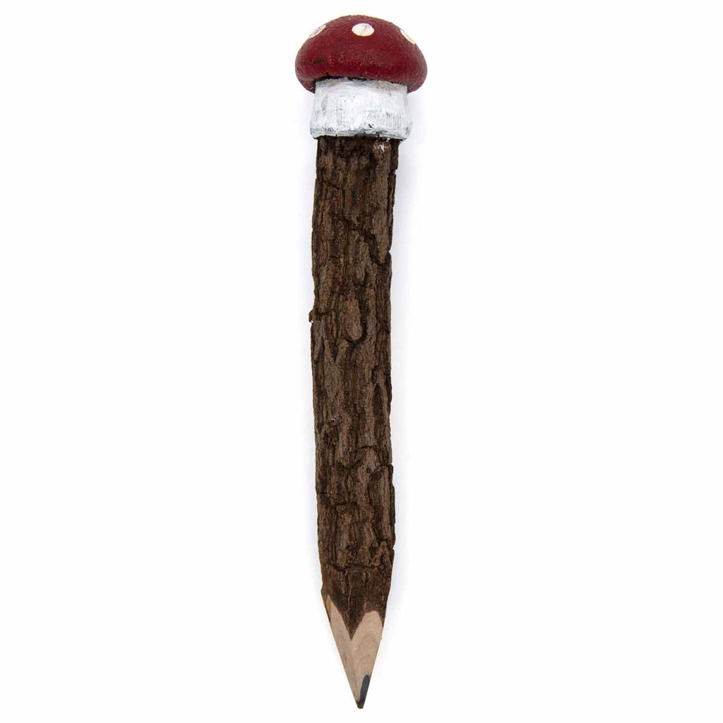 Mushroom Sawdust Pencil-Office & Stationery-Siesta Crafts