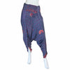 Recycled Sari Lace Up Ali Baba Trousers-Trousers-Siesta Crafts