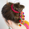 Dangle Jangle Hill Tribe Scrunchie