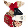 Recycled Sari Bow Scrunchie-Hair Accessories-Siesta Crafts