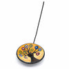 Dot Painted Tree of Life Incense Holder-Incense Holders-Siesta Crafts