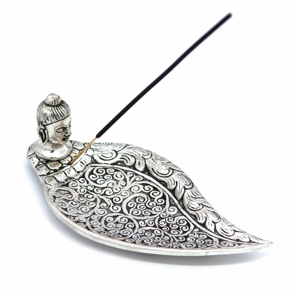 Buddha Metal Ashcatcher-Incense Holders-Siesta Crafts