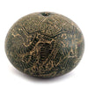 Artisan Intricate Folk Art Gourd No.9