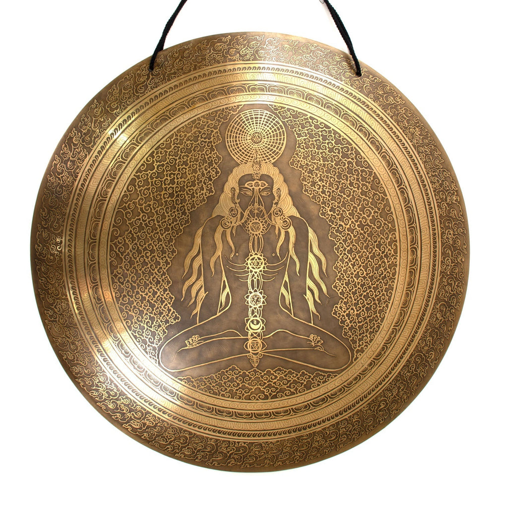 Yogi Chakra Metal Wind Gong No.32