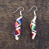 Twist Peruvian Fabric Earrings