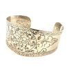 Etched Cuff Bracelet