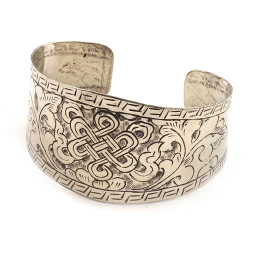 Etched Cuff Bracelet