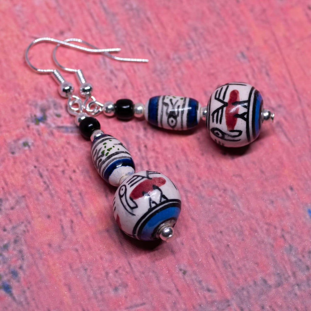 Nazca Pelican Earrings