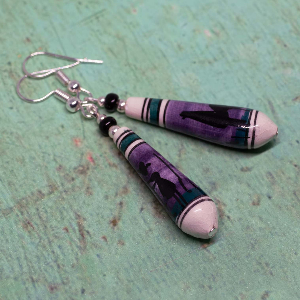 Ink Sky Earrings