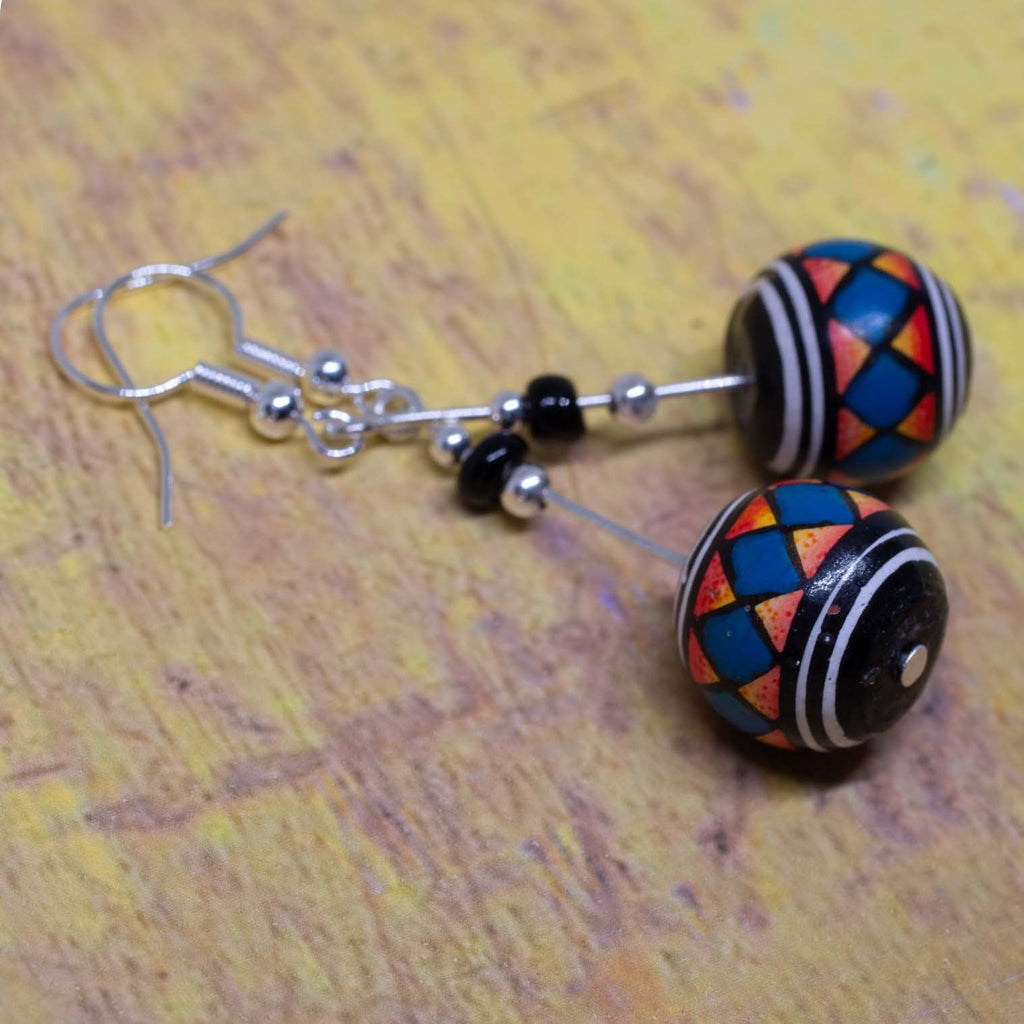 Argyle Earrings