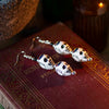 Double Skull Earrings