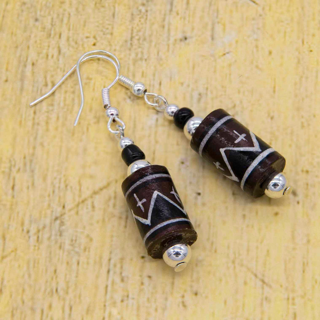 Brown Mountain Earrings