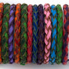 Tube of Coloured Leather Wristbands (x80)