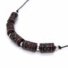 Brown Mountain Bead Necklace-Necklaces & Pendants-Siesta Crafts