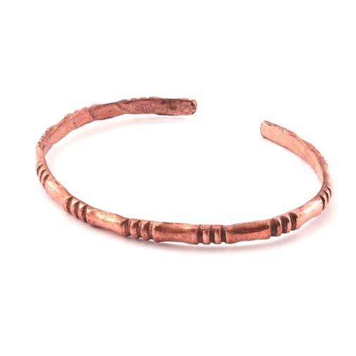 Thin Copper Bracelet-Bracelets & Wristbands-Siesta Crafts