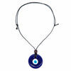 Large Glass Evil Eye Necklace-Necklaces & Pendants-Siesta Crafts