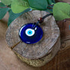 Large Glass Evil Eye Necklace