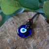 Small Glass Evil Eye Necklace