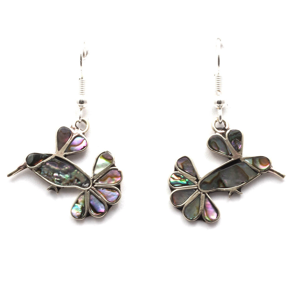 Colibrí Hummingbird Earrings-Earrings-Siesta Crafts