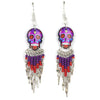 Calavera Skull Earrings-Earrings-Siesta Crafts