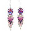 Calavera Skull Earrings-Earrings-Siesta Crafts