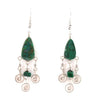 Spiral Drop Earrings-Earrings-Siesta Crafts