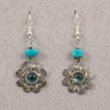 Spiral Flower Earrings