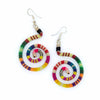 Vintage Manta Spiral Earrings-Earrings-Siesta Crafts