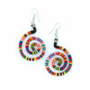 Vintage Manta Spiral Earrings-Earrings-Siesta Crafts