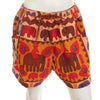 Abstract Elephant Shorts-Shorts-Siesta Crafts