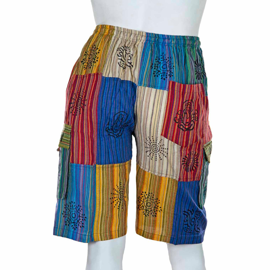 Patch Shorts-Shorts-Siesta Crafts