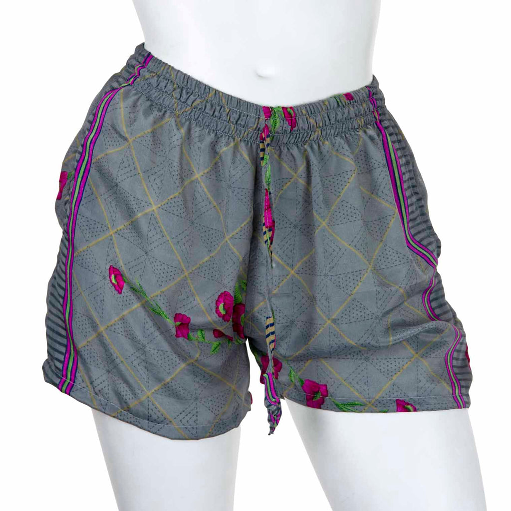 Recycled Sari Shorts-Shorts-Siesta Crafts