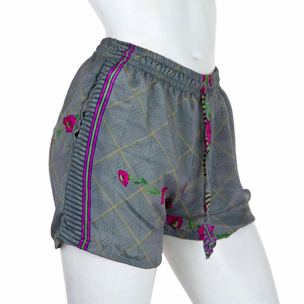 Recycled Sari Shorts-Shorts-Siesta Crafts