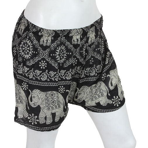 Thai Elephant Ladies Shorts-Shorts-Siesta Crafts