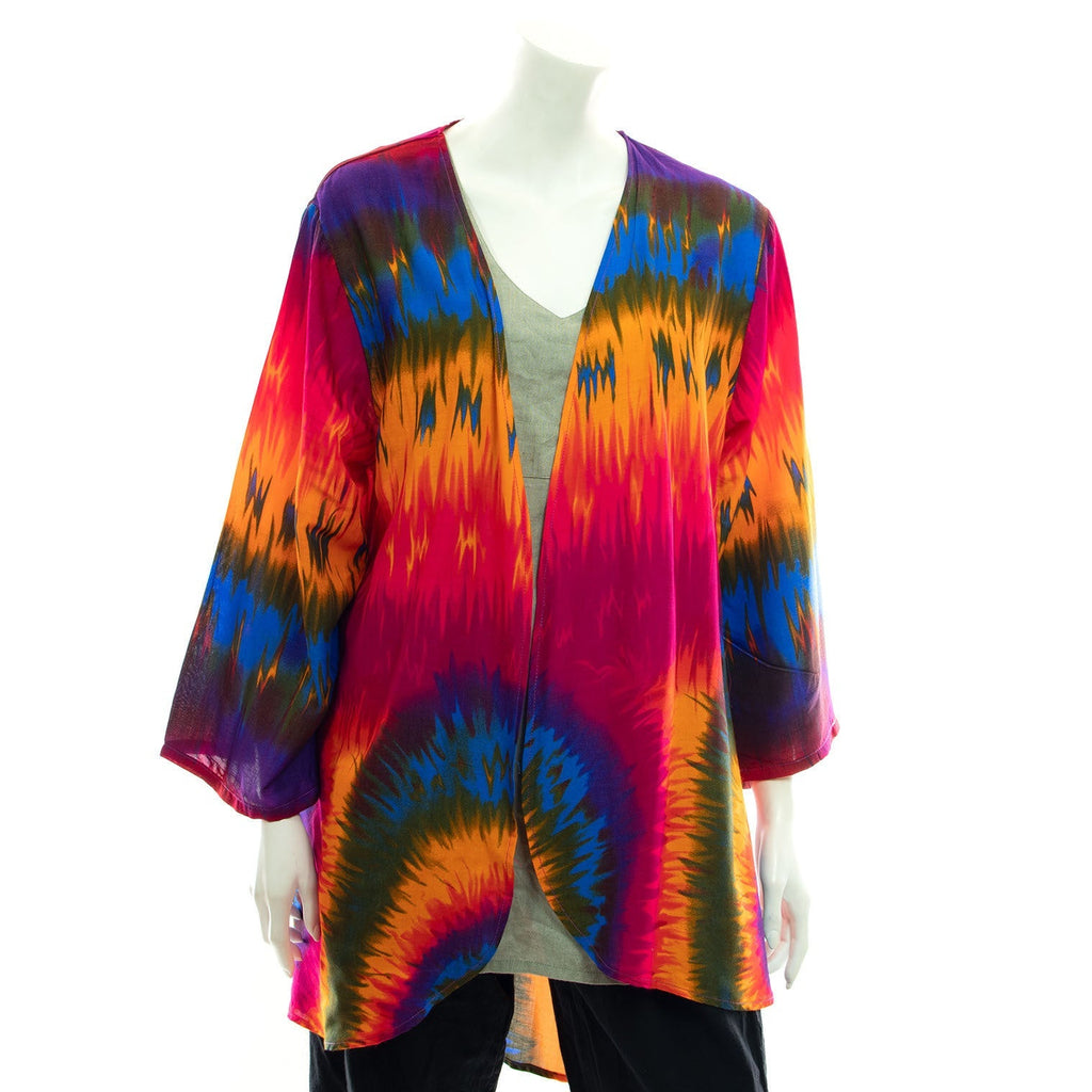 Swirl Tie Dye Shrug