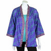 Short Recycled Sari Kimono-Tops-Siesta Crafts