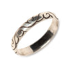 Carved Nepalese Silver Ring