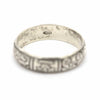 Ashtamangala Nepalese Silver Ring